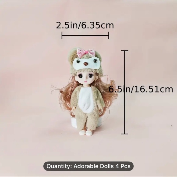 Cute Doll with Animal Outfit - Picture 1 of 1